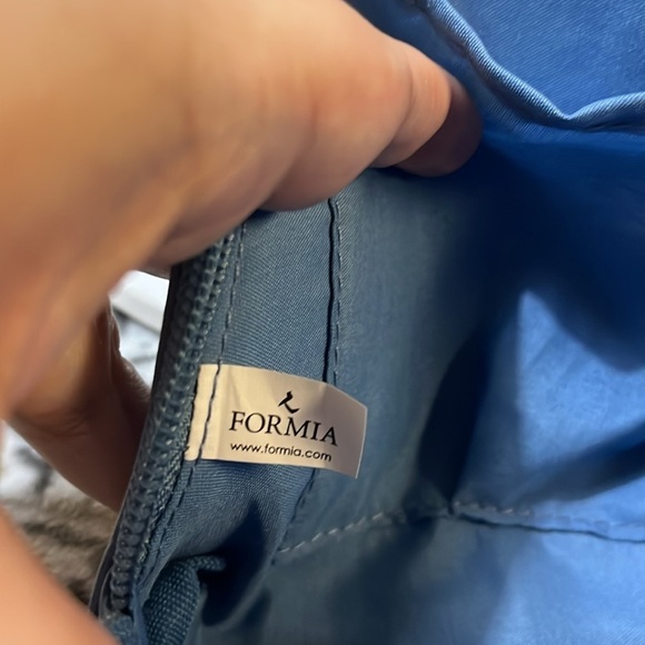 Ferragamo Travel Pouch for Turkish Airlines, Blue - Picture 9 of 10